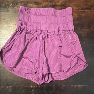 Free People Movement “The Way Home” Shorts in Purple, Size XS